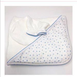 🐑 Hoodie Towel with wash Mitt.